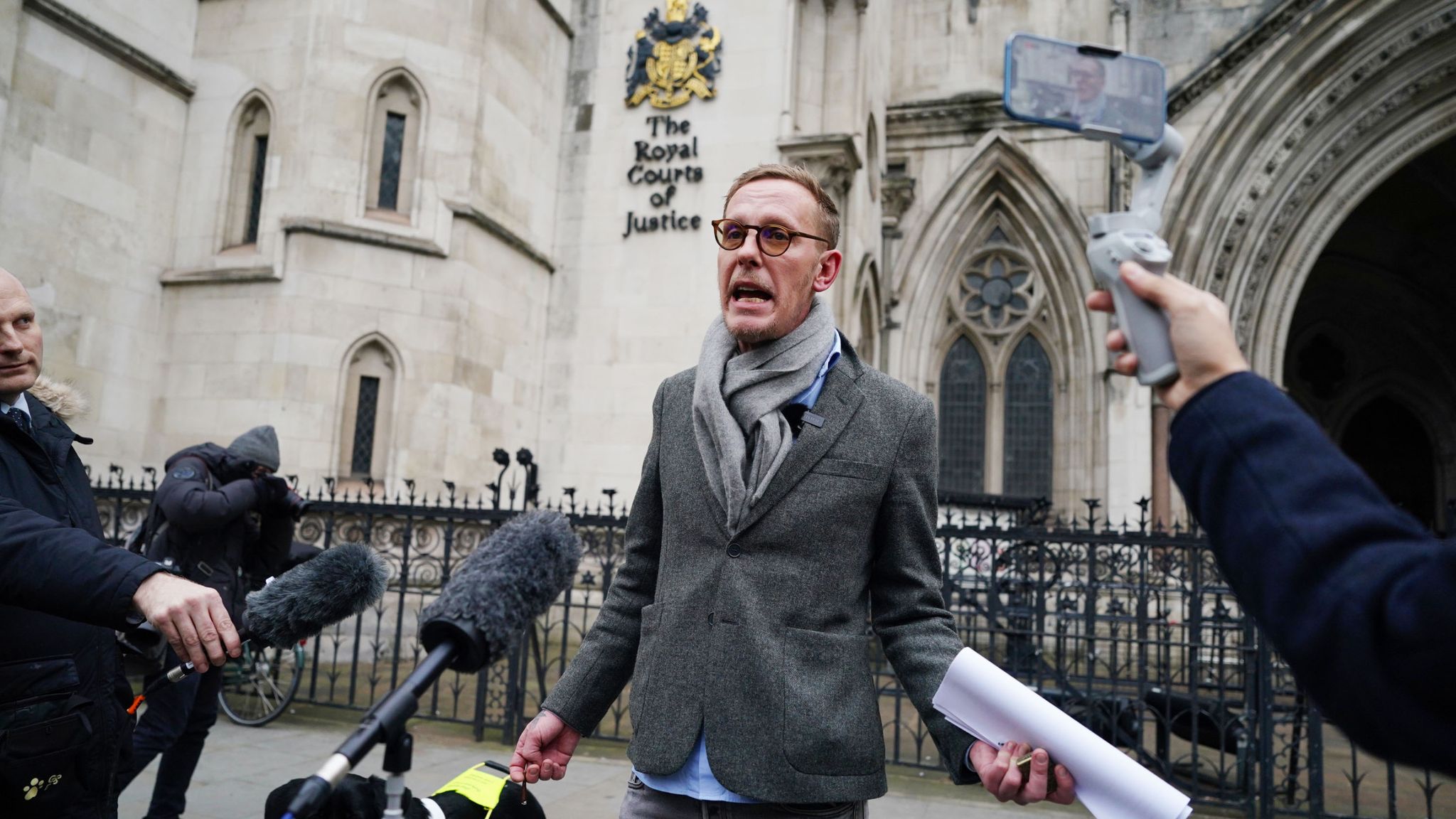 Laurence Fox Charged with Sexual Offence Over Upskirting Photo